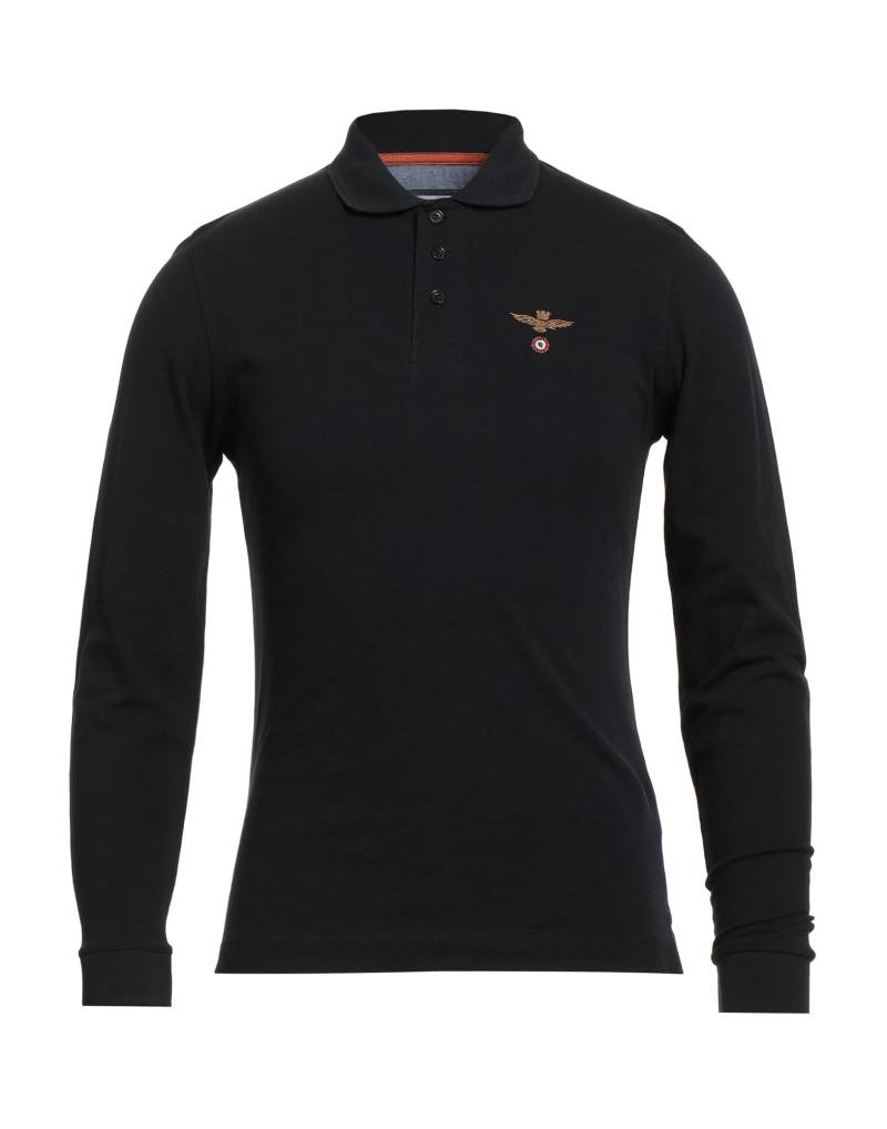 AERONAUTICA MILITARE Poloshirt Herren Schwarz AERONAUTICA MILITARE Poloshirt Herren Schwarz von AERONAUTICA MILITARE