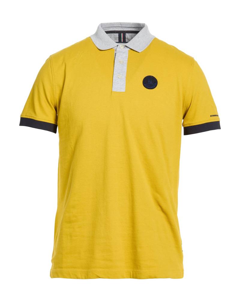 AERONAUTICA MILITARE Poloshirt Herren Senf von AERONAUTICA MILITARE