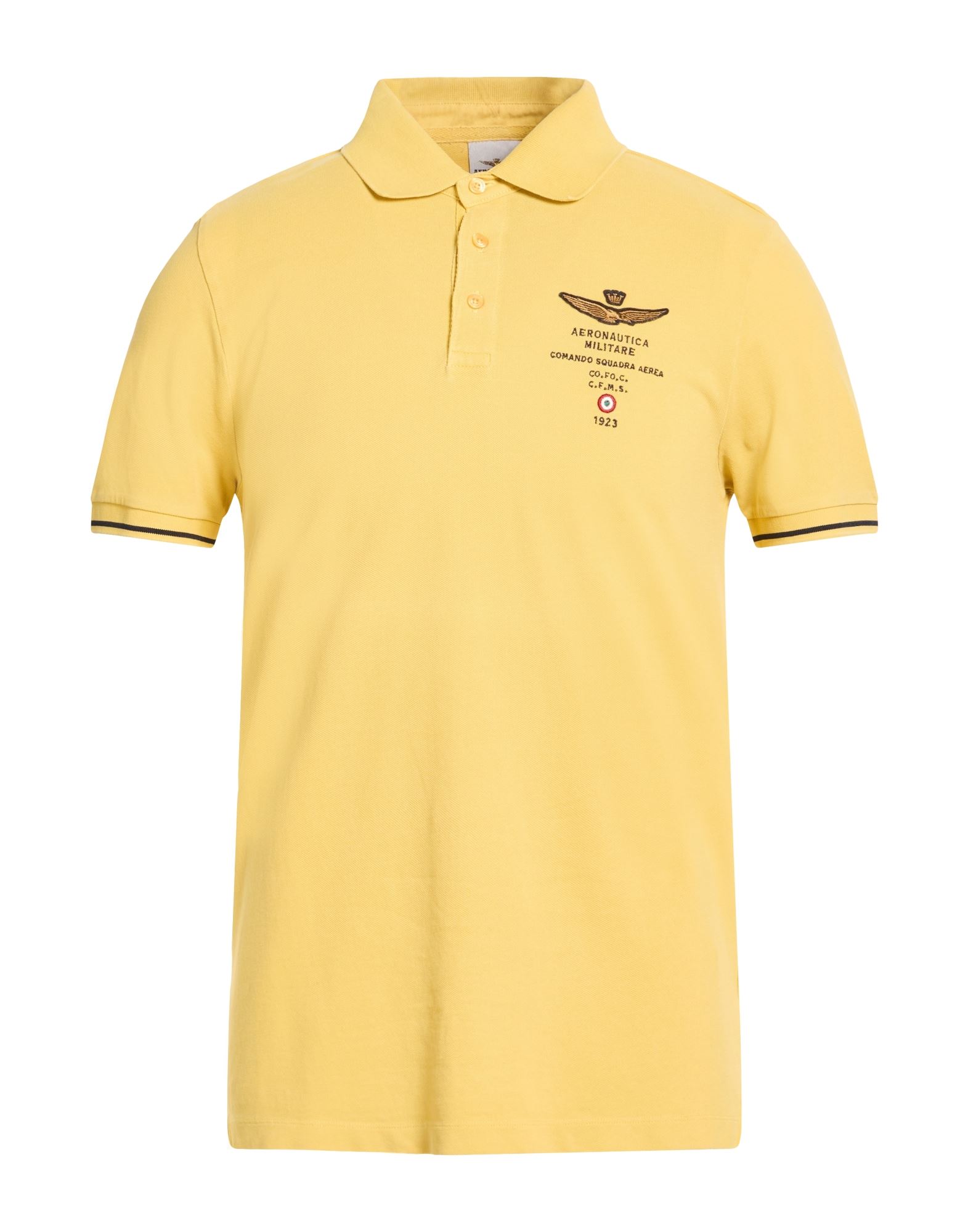 AERONAUTICA MILITARE Poloshirt Herren Senf von AERONAUTICA MILITARE