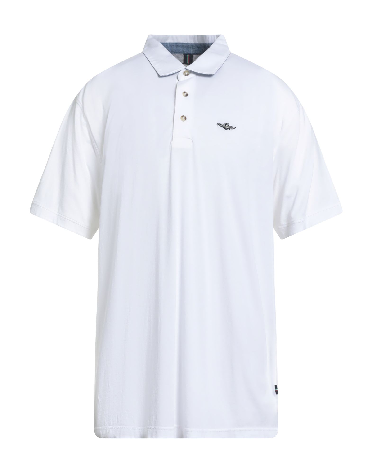 AERONAUTICA MILITARE Poloshirt Herren Weiß von AERONAUTICA MILITARE