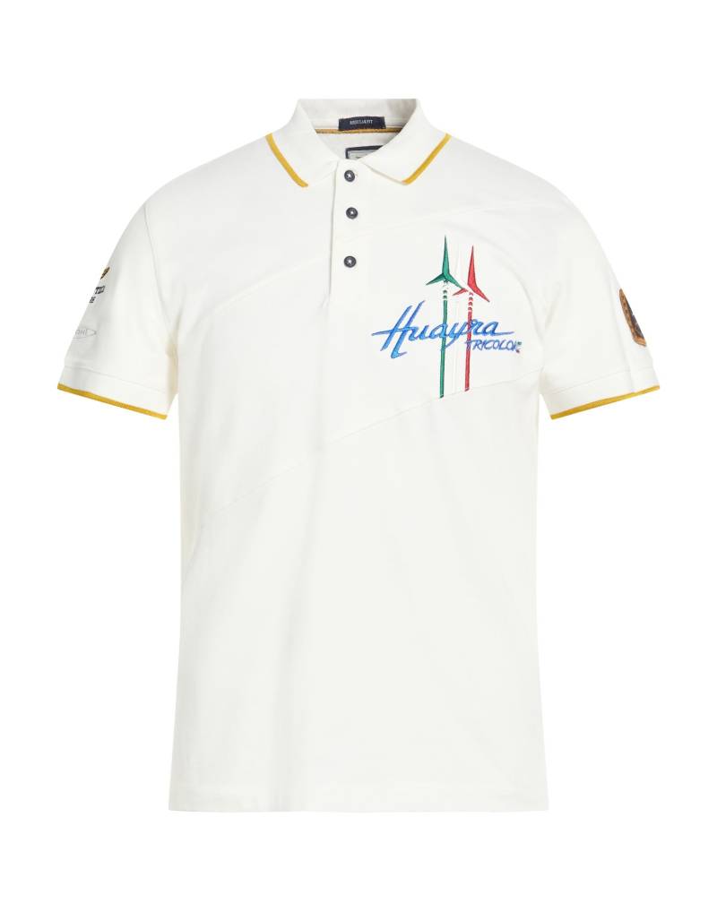 AERONAUTICA MILITARE Poloshirt Herren Weiß von AERONAUTICA MILITARE