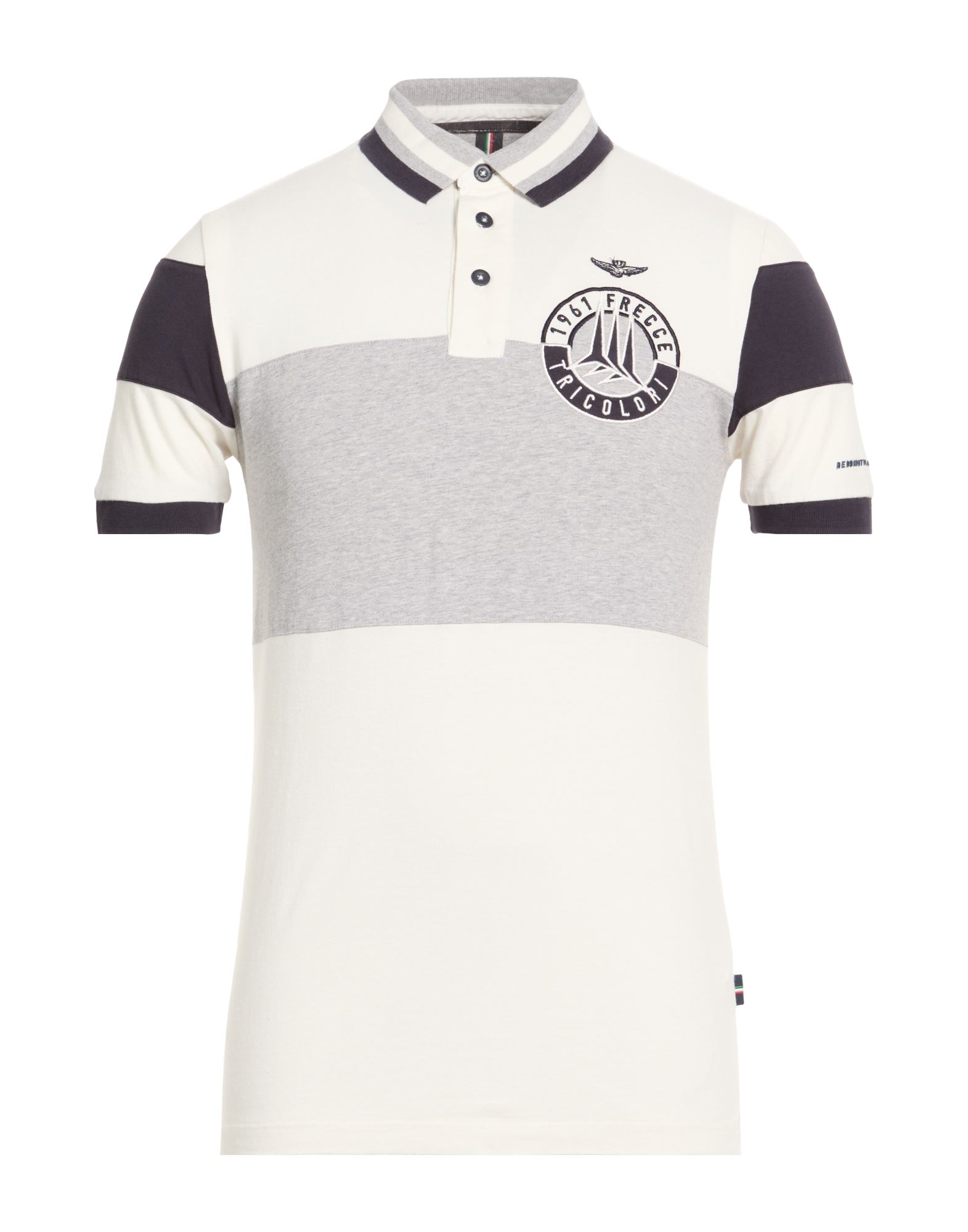 AERONAUTICA MILITARE Poloshirt Herren Weiß von AERONAUTICA MILITARE