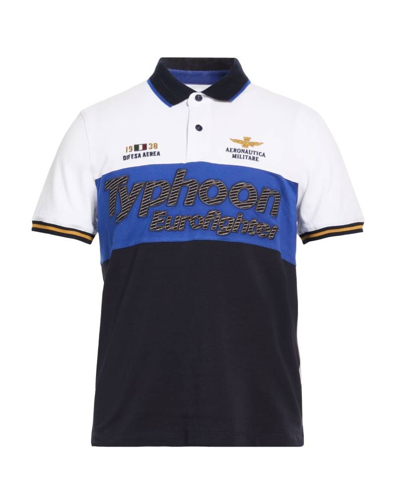 AERONAUTICA MILITARE Poloshirt Herren Weiß von AERONAUTICA MILITARE