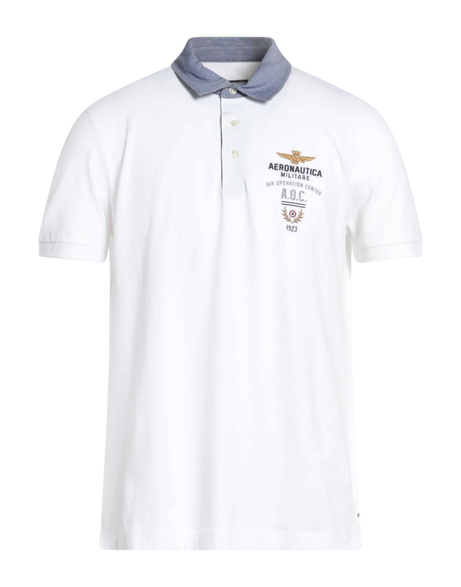 AERONAUTICA MILITARE Poloshirt Herren Weiß AERONAUTICA MILITARE Poloshirt Herren Weiß von AERONAUTICA MILITARE