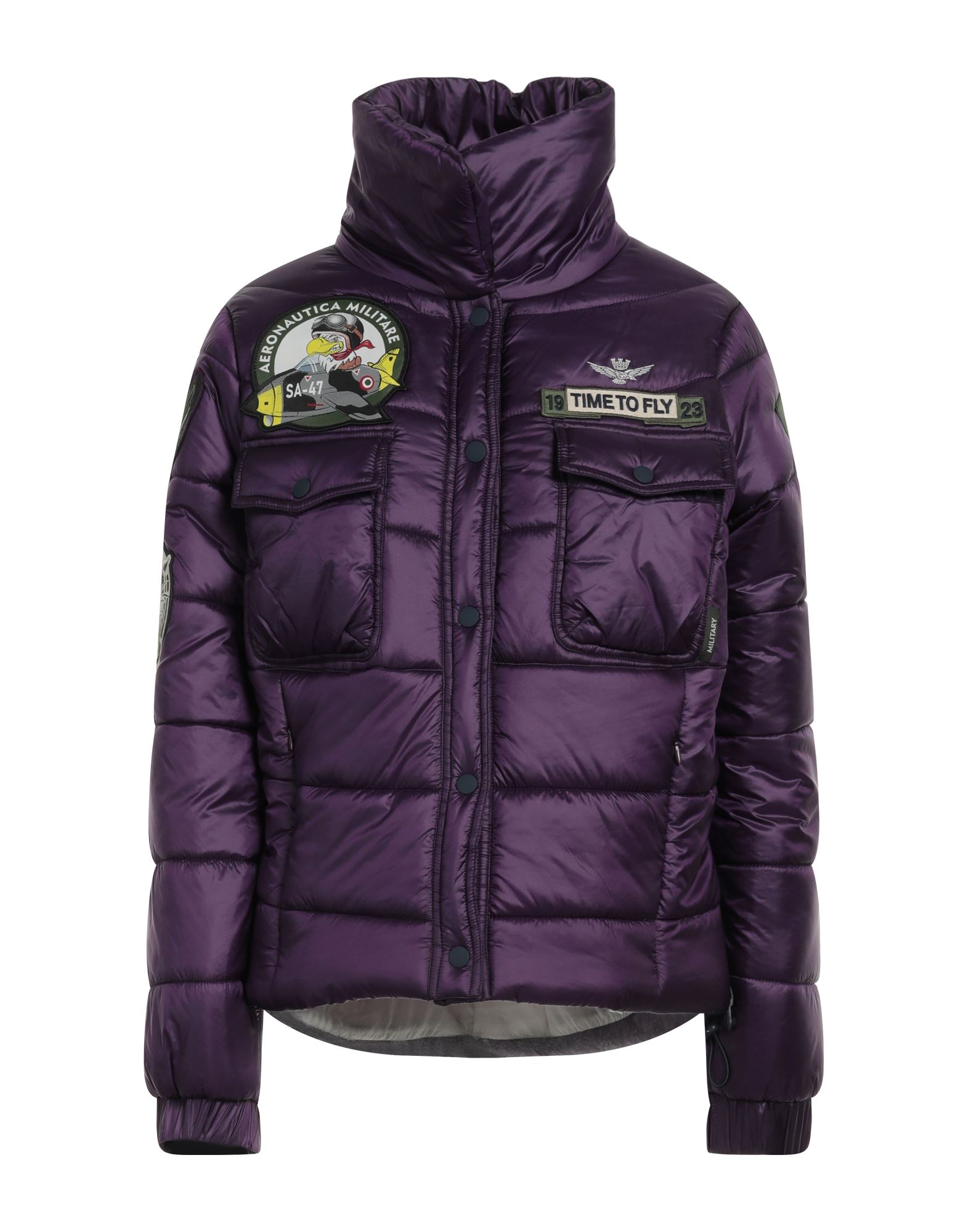 AERONAUTICA MILITARE Pufferjacke & Daunenjacke Damen Violett von AERONAUTICA MILITARE