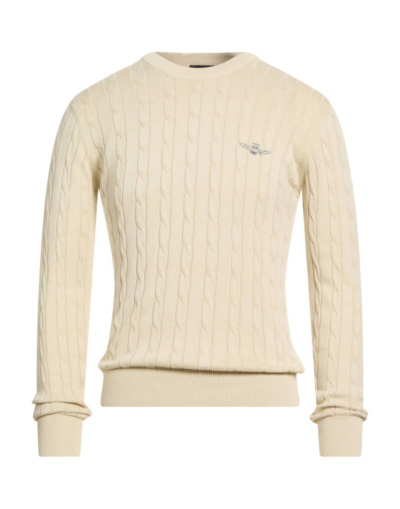 AERONAUTICA MILITARE Pullover Herren Beige von AERONAUTICA MILITARE