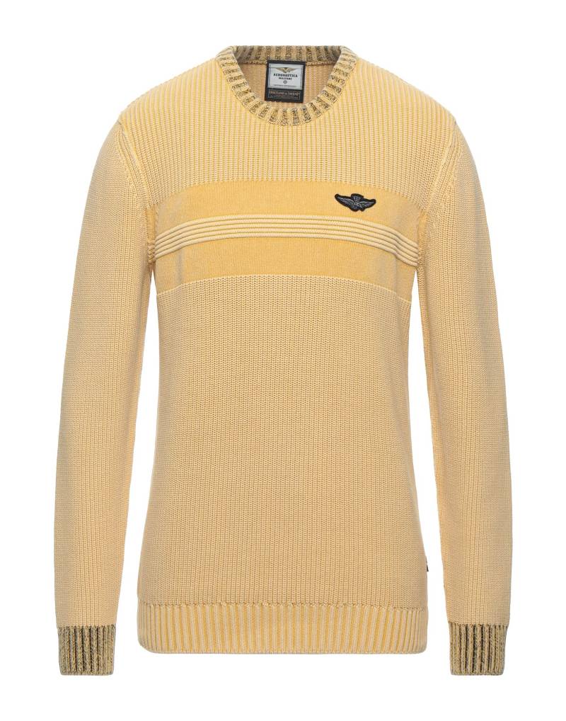 AERONAUTICA MILITARE Pullover Herren Gelb von AERONAUTICA MILITARE