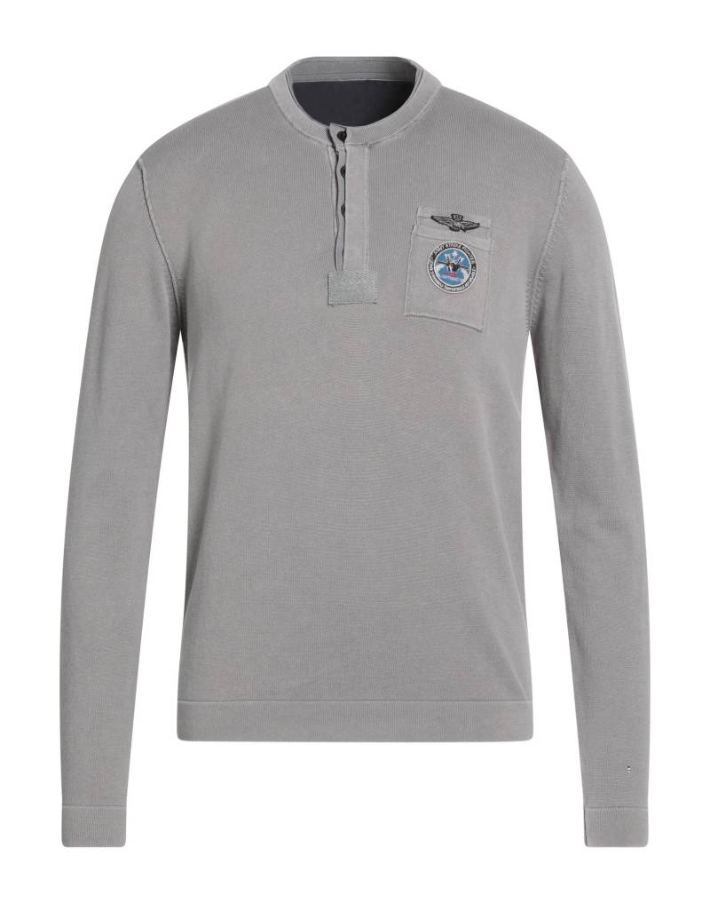 AERONAUTICA MILITARE Pullover Herren Grau von AERONAUTICA MILITARE