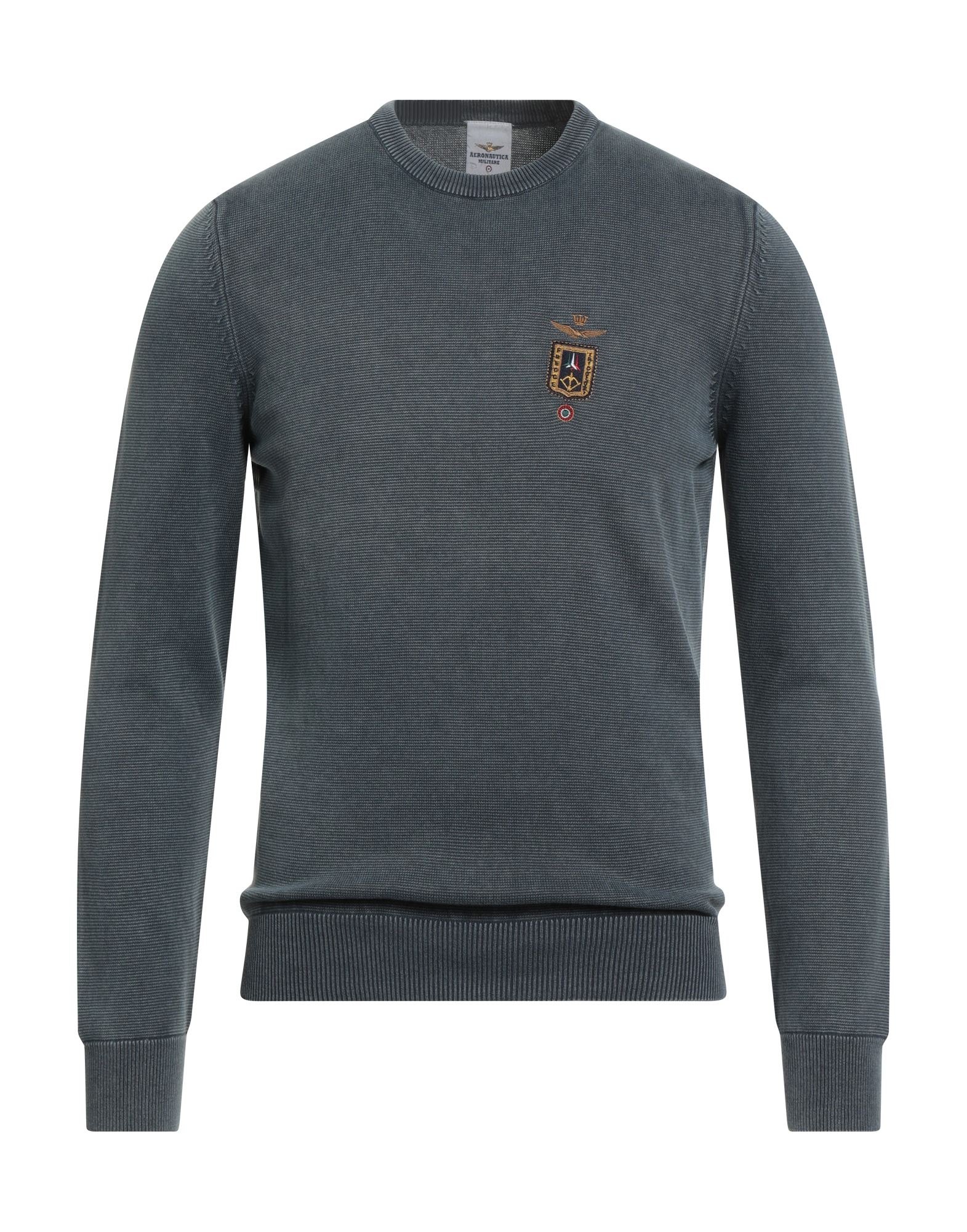 AERONAUTICA MILITARE Pullover Herren Grau von AERONAUTICA MILITARE