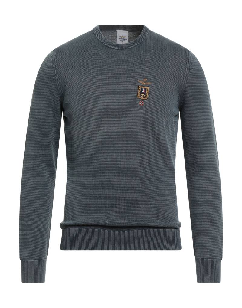 AERONAUTICA MILITARE Pullover Herren Grau von AERONAUTICA MILITARE