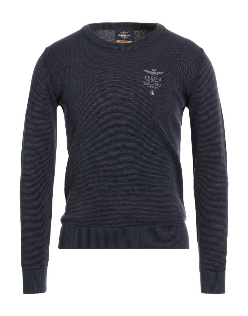AERONAUTICA MILITARE Pullover Herren Nachtblau von AERONAUTICA MILITARE