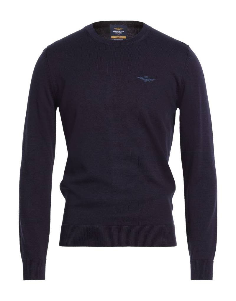 AERONAUTICA MILITARE Pullover Herren Nachtblau von AERONAUTICA MILITARE