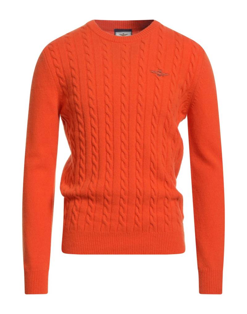 AERONAUTICA MILITARE Pullover Herren Orange von AERONAUTICA MILITARE