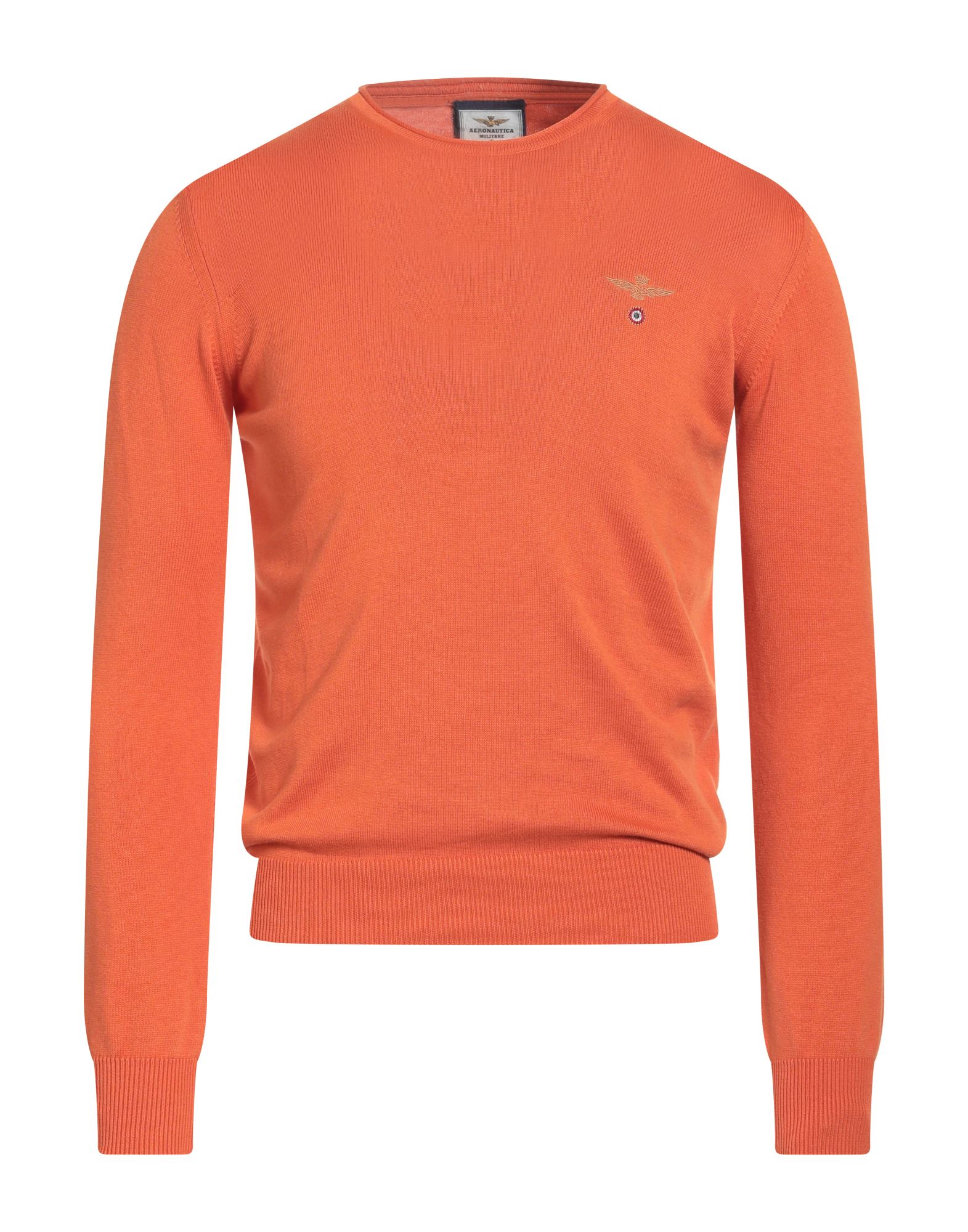 AERONAUTICA MILITARE Pullover Herren Orange von AERONAUTICA MILITARE