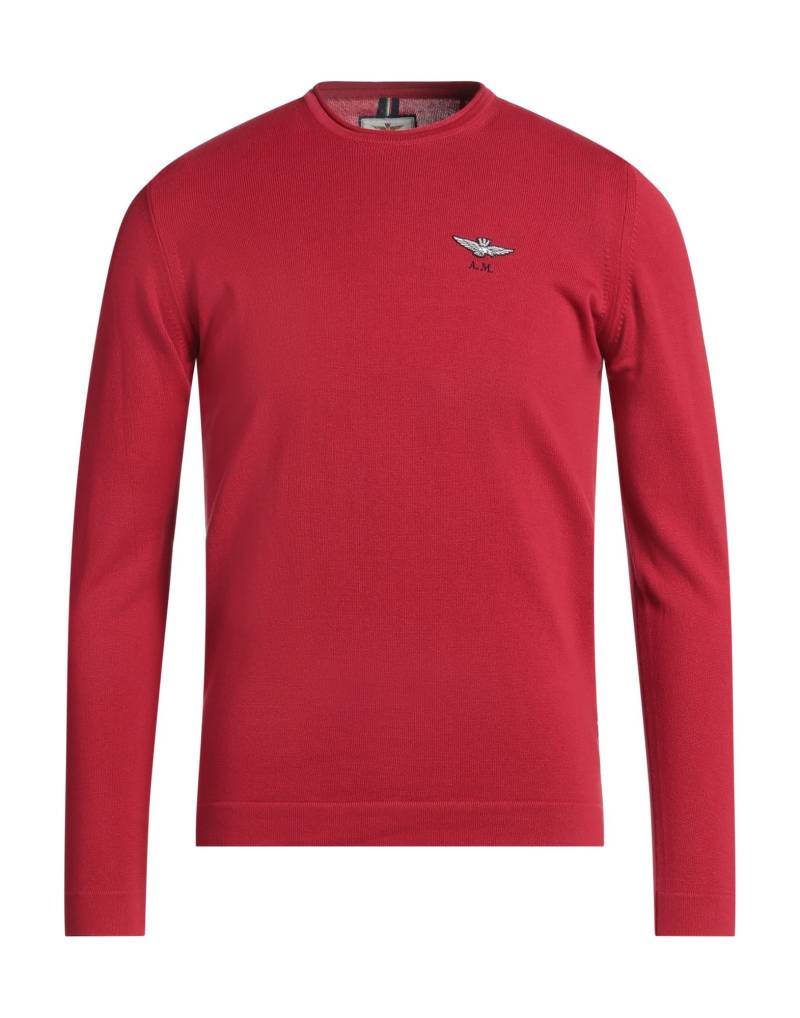 AERONAUTICA MILITARE Pullover Herren Rot AERONAUTICA MILITARE Pullover Herren Rot von AERONAUTICA MILITARE