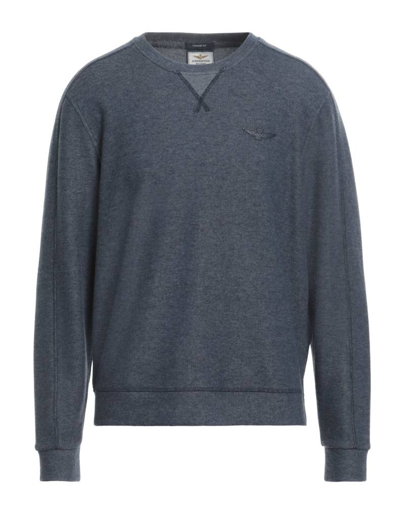 AERONAUTICA MILITARE Pullover Herren Taubenblau von AERONAUTICA MILITARE