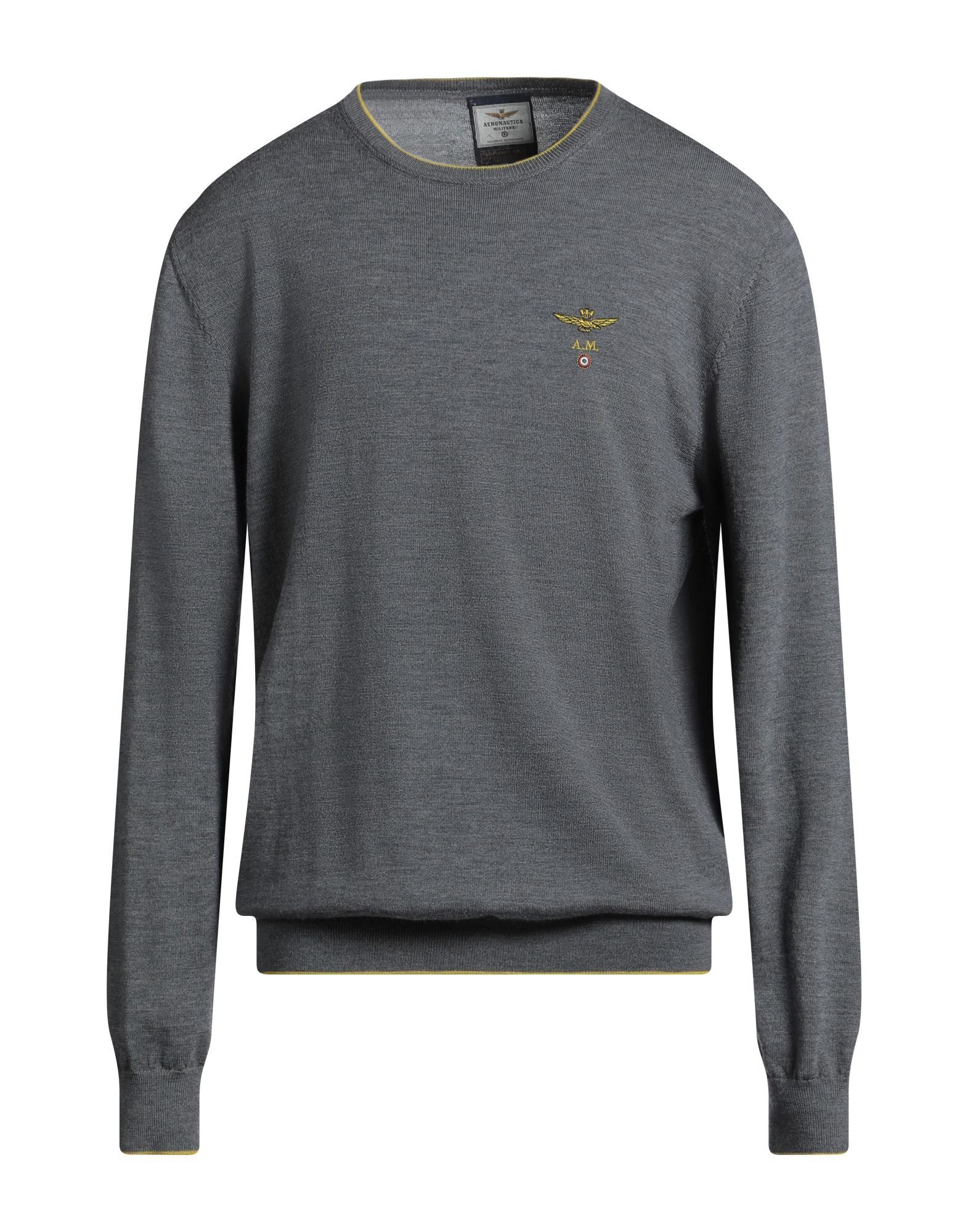 AERONAUTICA MILITARE Pullover Herren Taubenblau von AERONAUTICA MILITARE
