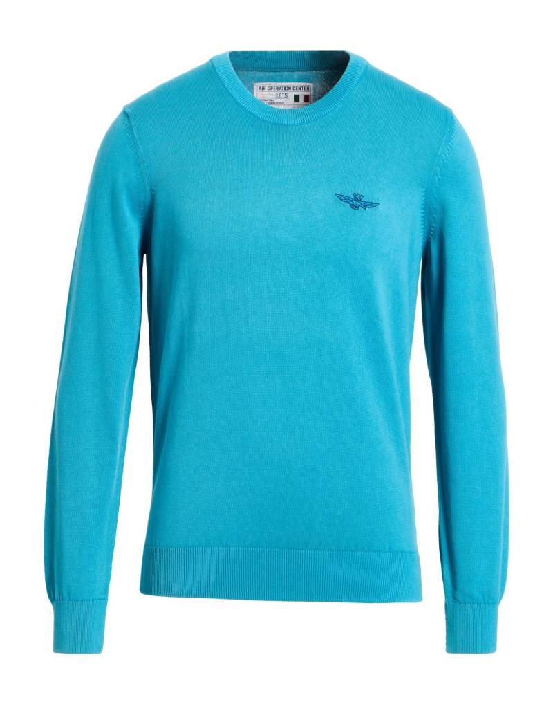 AERONAUTICA MILITARE Pullover Herren Tūrkis von AERONAUTICA MILITARE