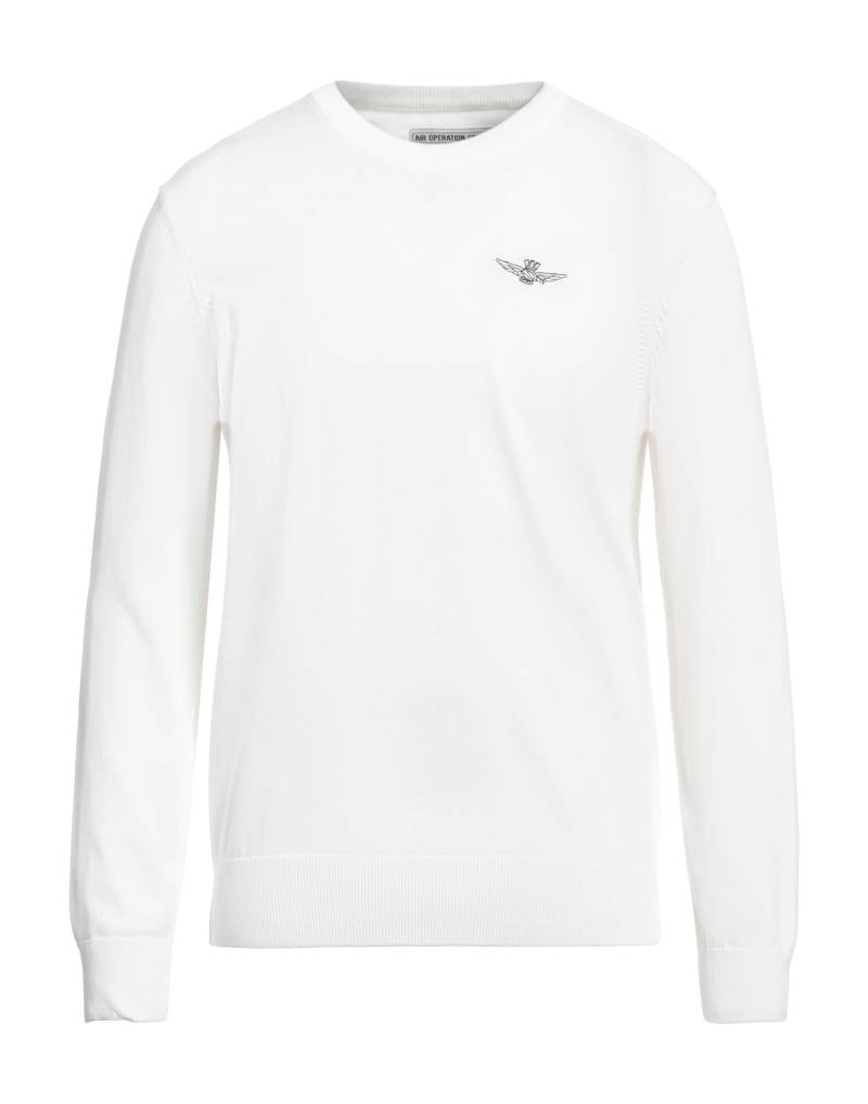 AERONAUTICA MILITARE Pullover Herren Weiß von AERONAUTICA MILITARE