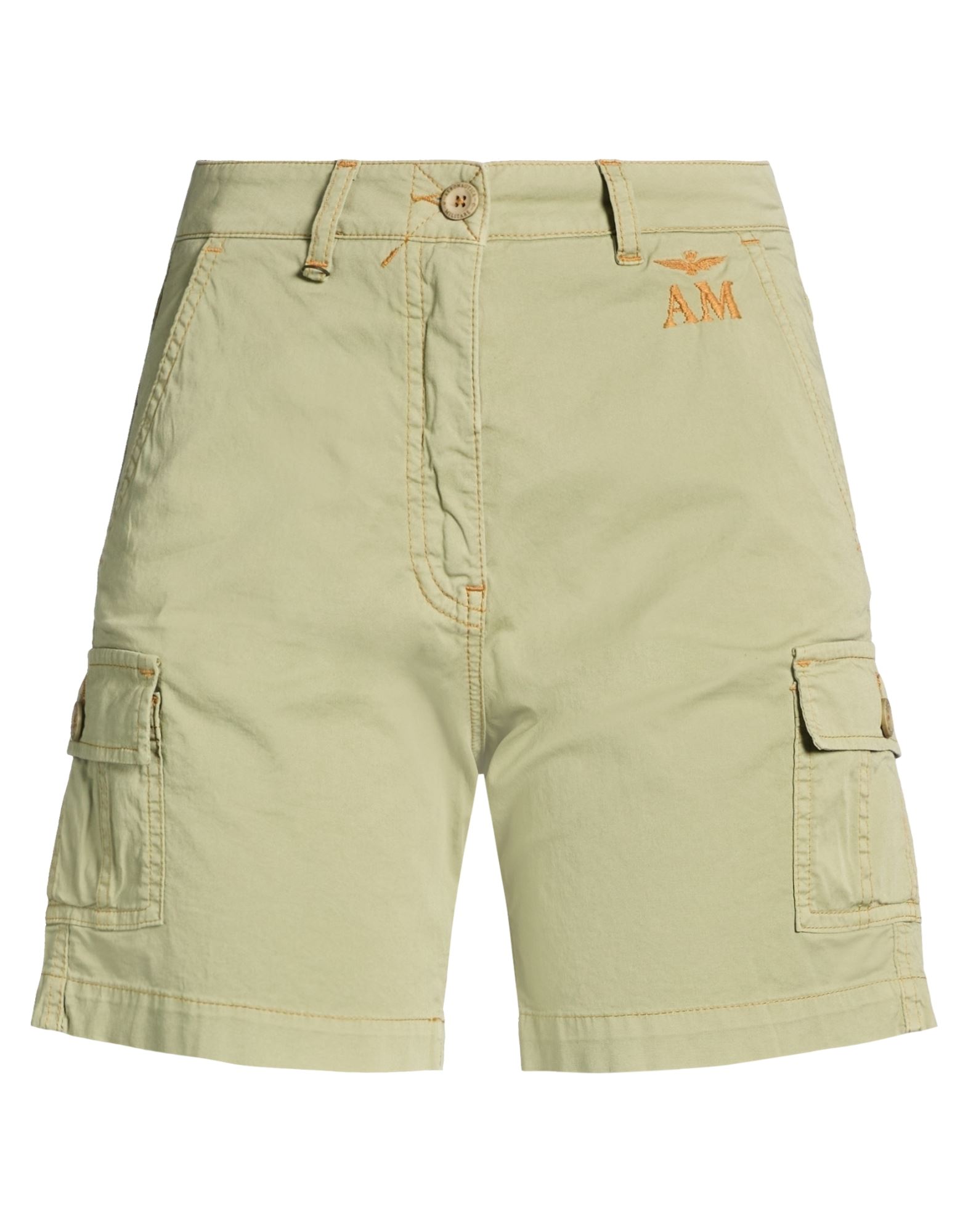 AERONAUTICA MILITARE Shorts & Bermudashorts Damen Salbeigrün von AERONAUTICA MILITARE