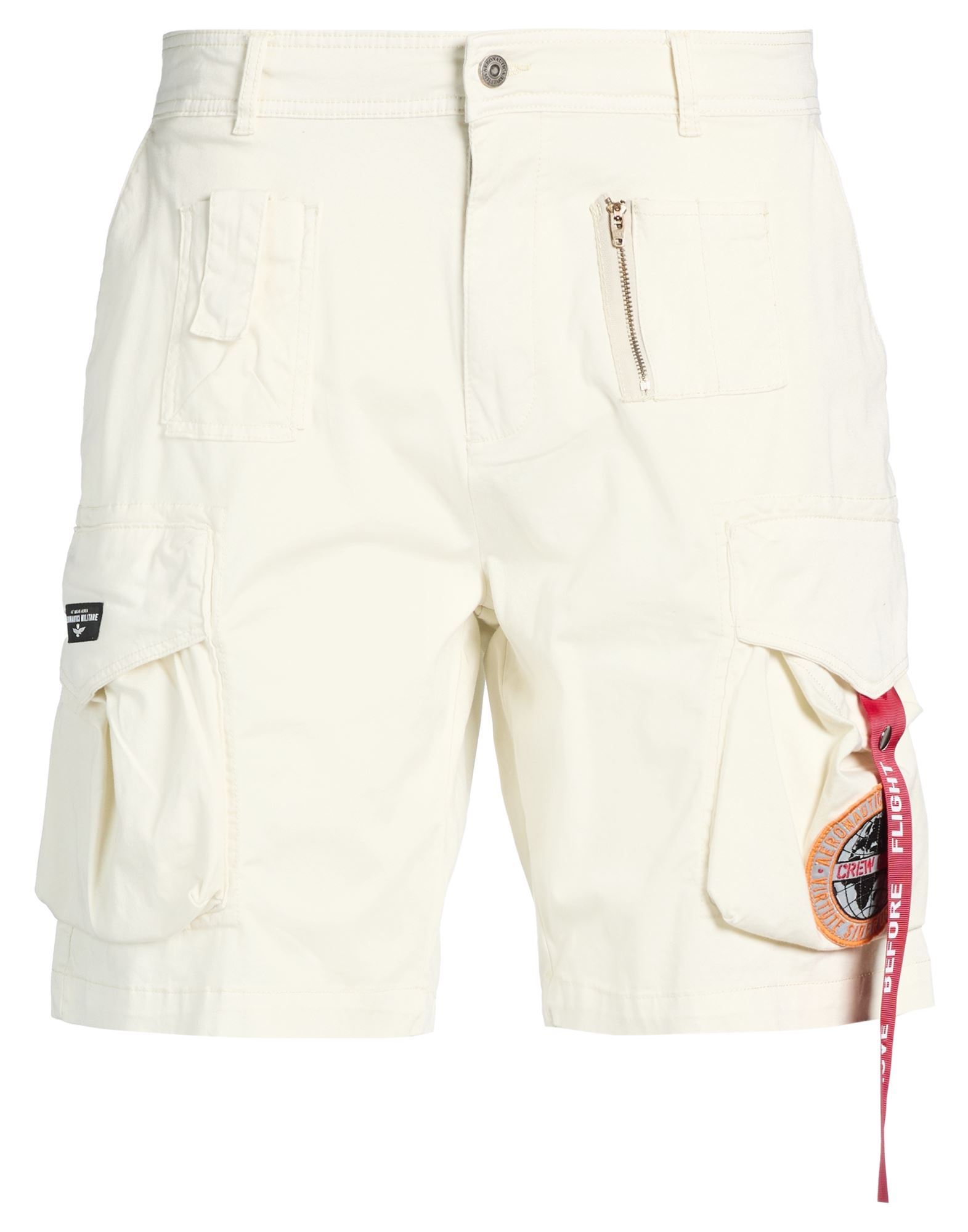 AERONAUTICA MILITARE Shorts & Bermudashorts Herren Off white von AERONAUTICA MILITARE