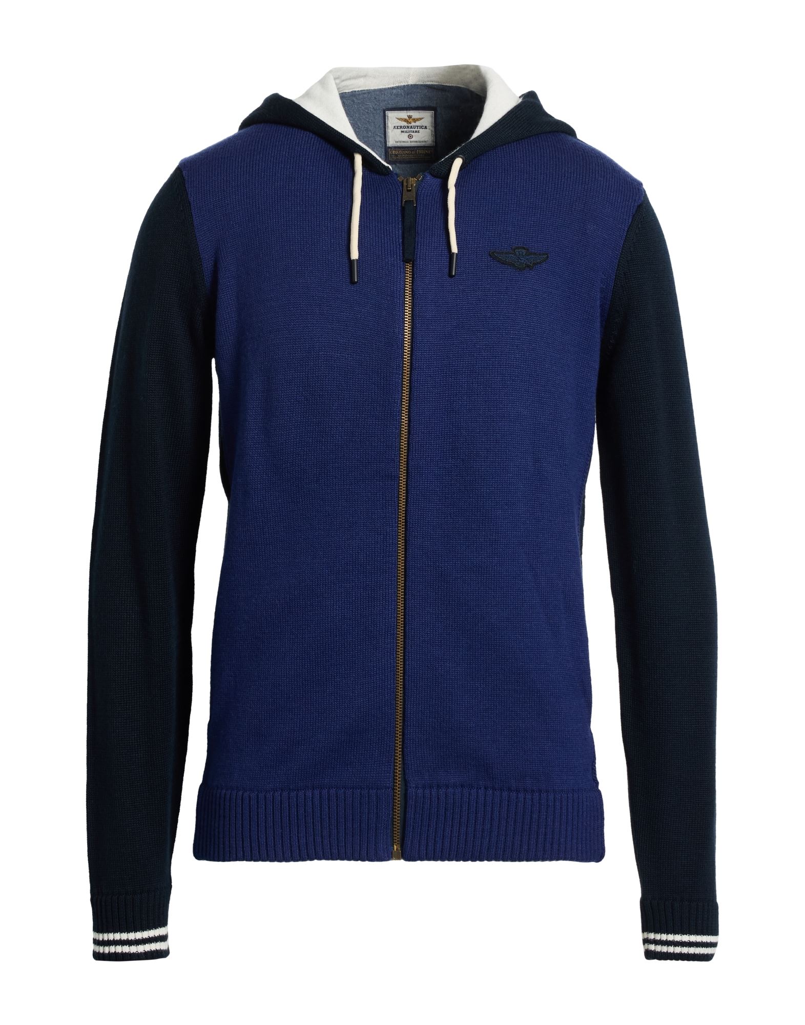 AERONAUTICA MILITARE Strickjacke Herren Blau von AERONAUTICA MILITARE