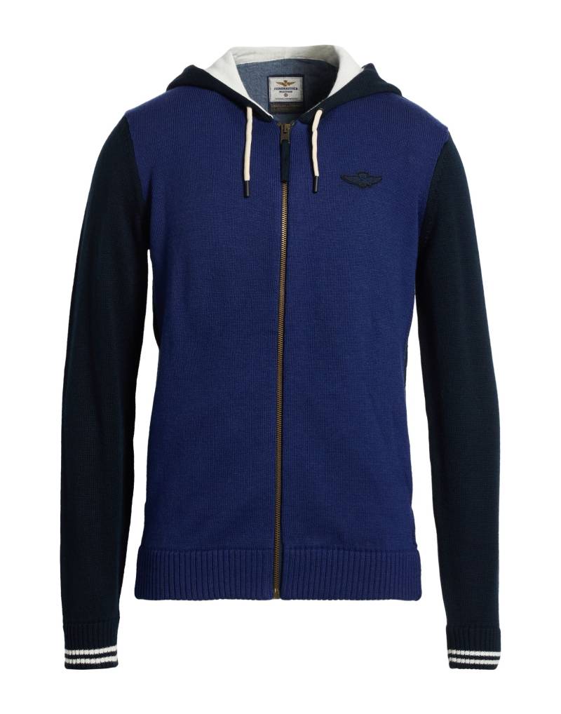 AERONAUTICA MILITARE Strickjacke Herren Blau von AERONAUTICA MILITARE