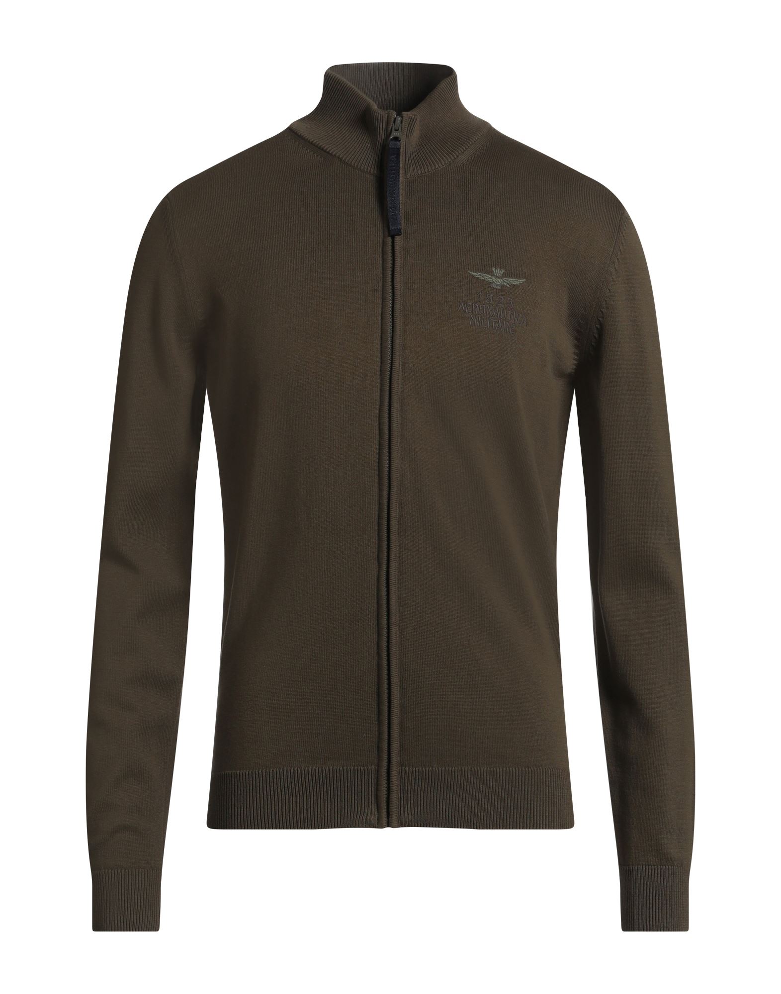 AERONAUTICA MILITARE Strickjacke Herren Militärgrün von AERONAUTICA MILITARE