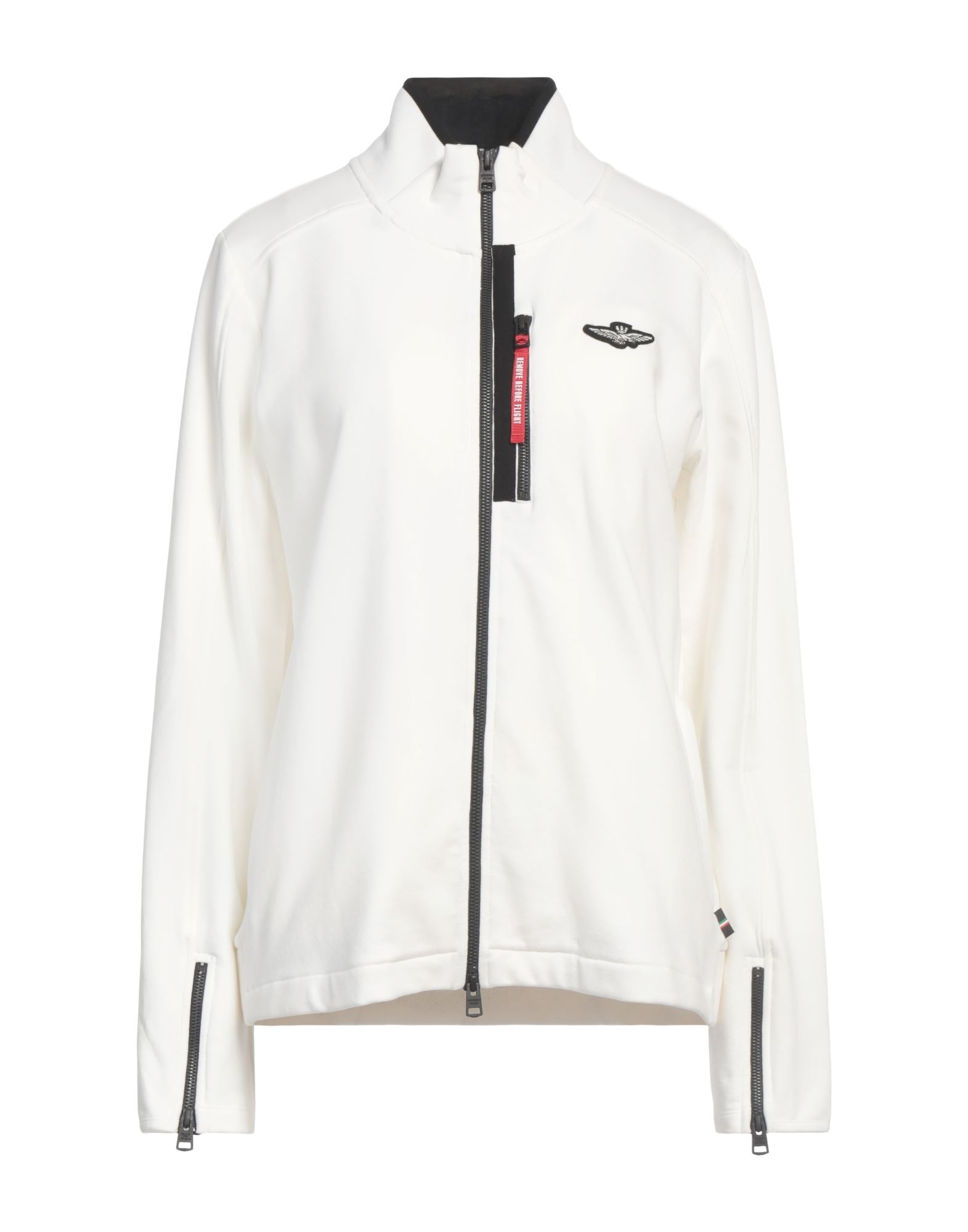 AERONAUTICA MILITARE Sweatshirt Damen Off white AERONAUTICA MILITARE Sweatshirt Damen Off white von AERONAUTICA MILITARE