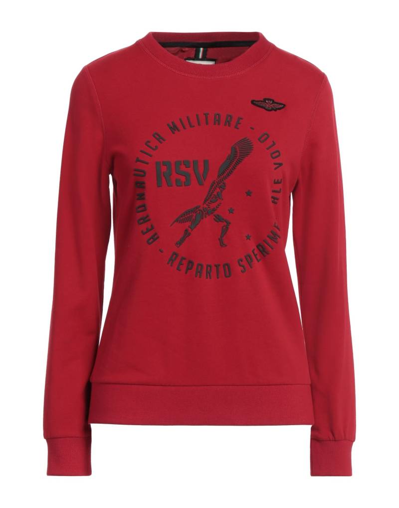 AERONAUTICA MILITARE Sweatshirt Damen Rot von AERONAUTICA MILITARE