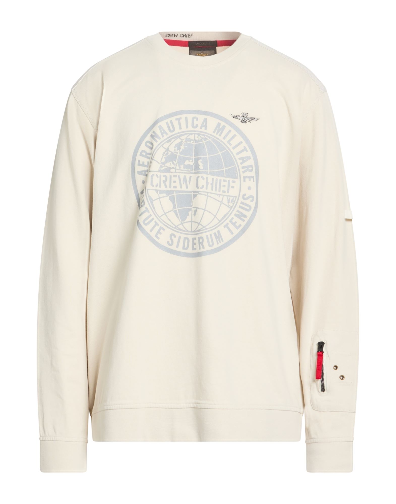 AERONAUTICA MILITARE Sweatshirt Herren Beige von AERONAUTICA MILITARE