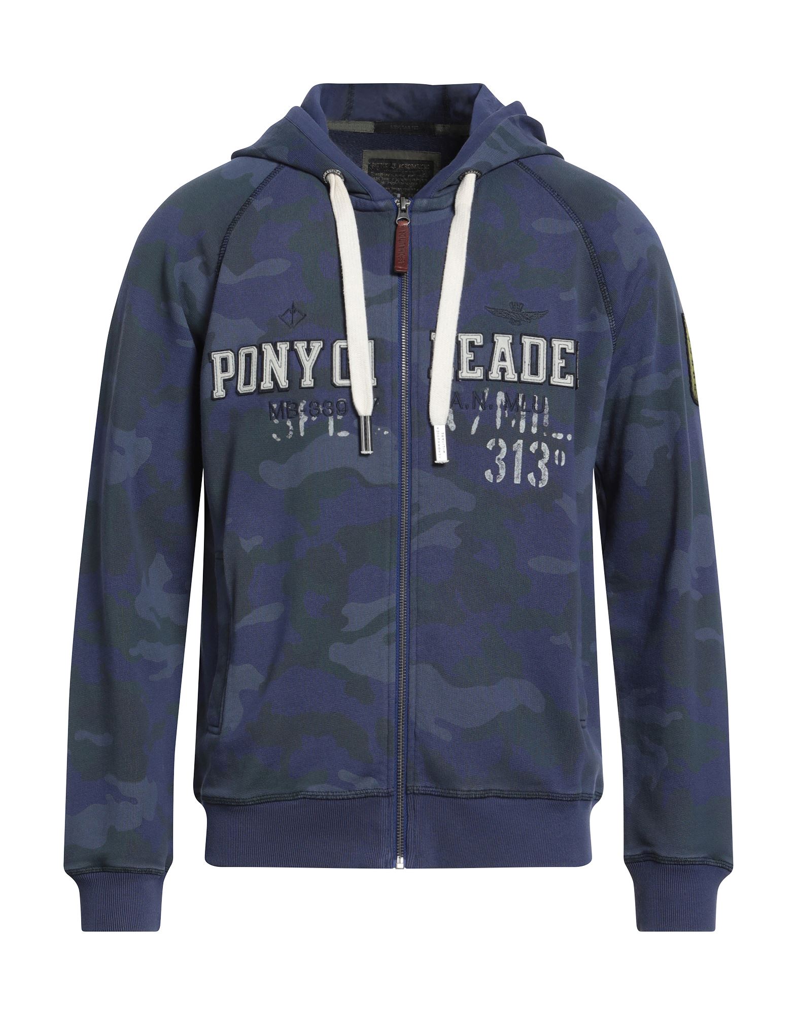 AERONAUTICA MILITARE Sweatshirt Herren Blau von AERONAUTICA MILITARE