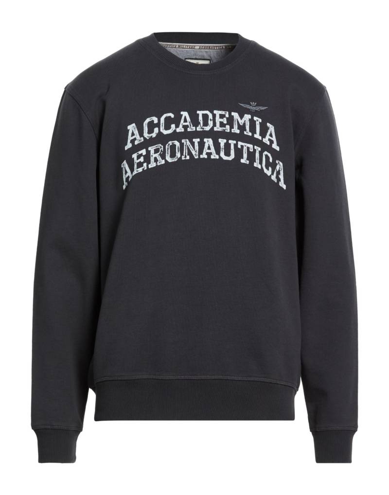 AERONAUTICA MILITARE Sweatshirt Herren Braungrau von AERONAUTICA MILITARE