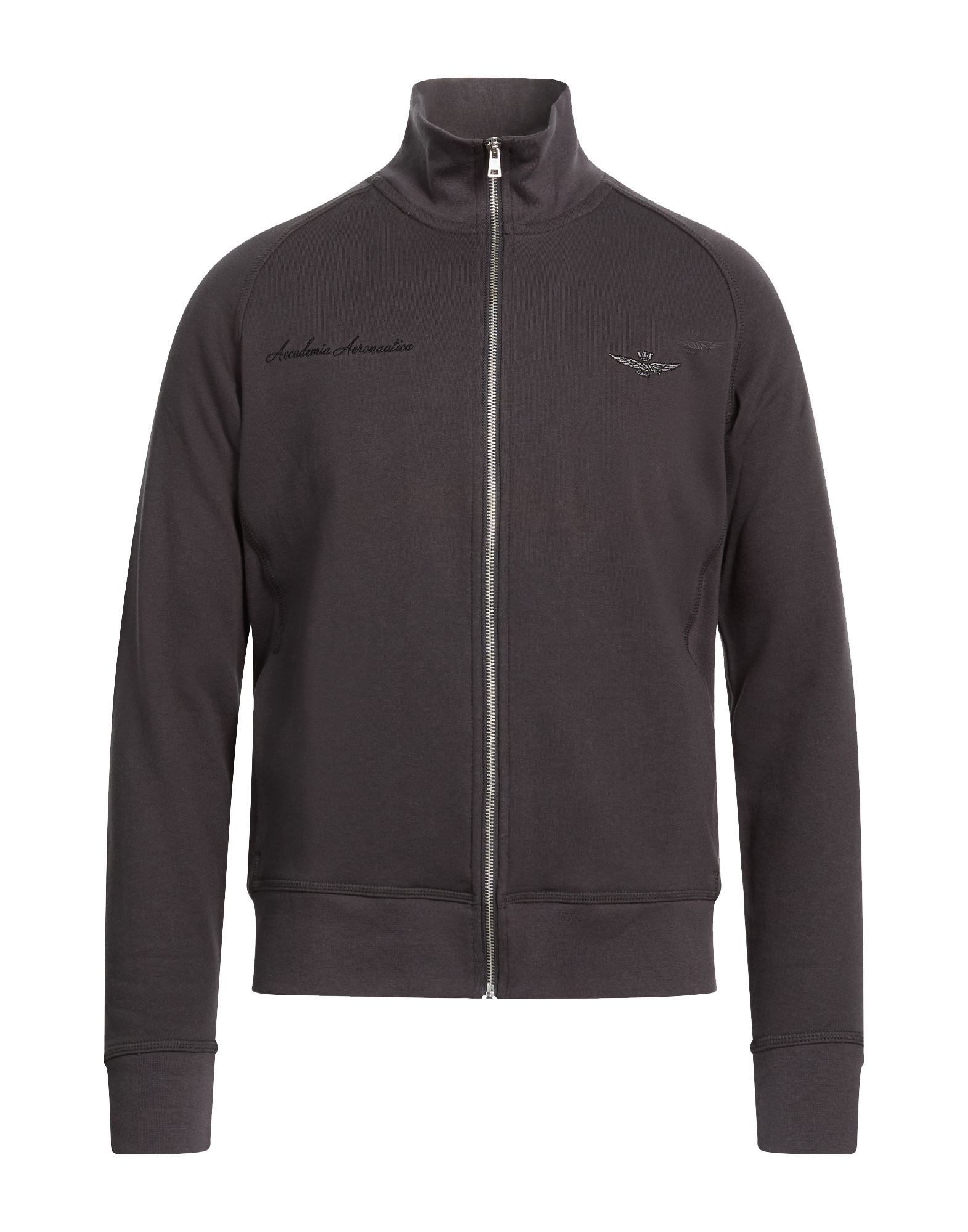 AERONAUTICA MILITARE Sweatshirt Herren Braungrau von AERONAUTICA MILITARE