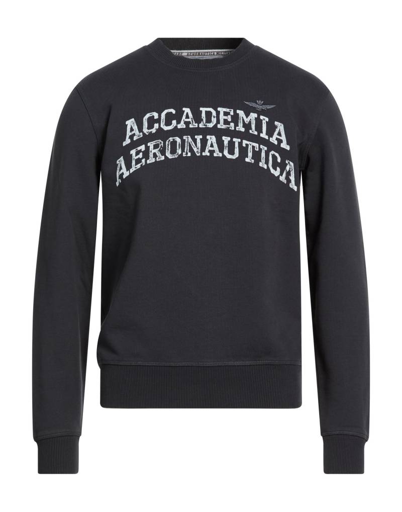 AERONAUTICA MILITARE Sweatshirt Herren Braungrau von AERONAUTICA MILITARE