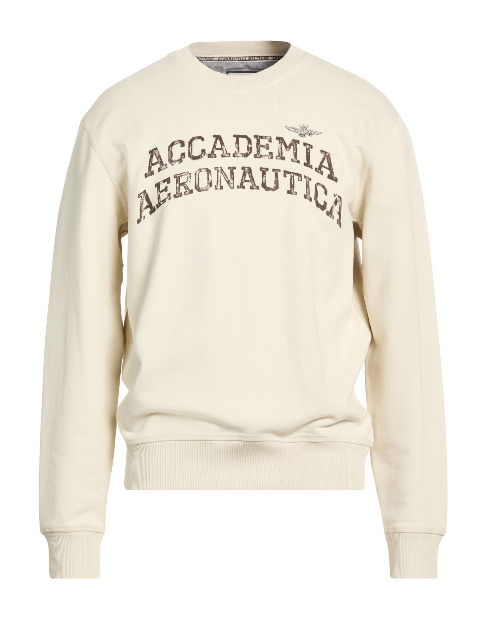 AERONAUTICA MILITARE Sweatshirt Herren Cremeweiß von AERONAUTICA MILITARE