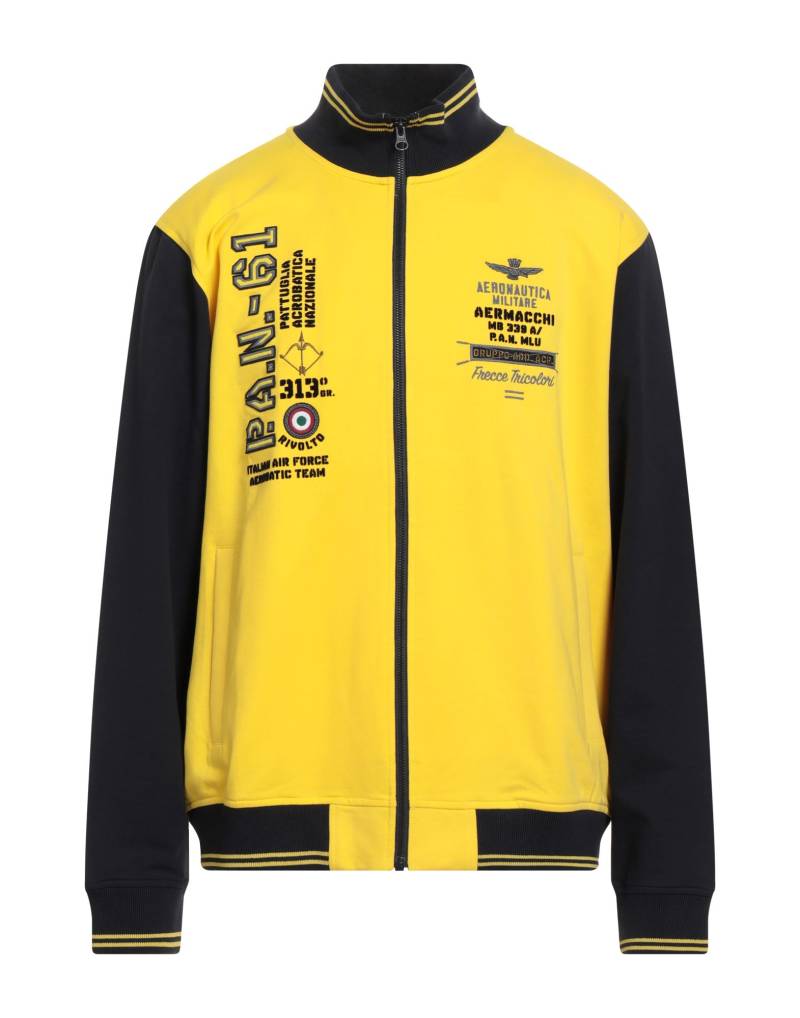 AERONAUTICA MILITARE Sweatshirt Herren Gelb von AERONAUTICA MILITARE