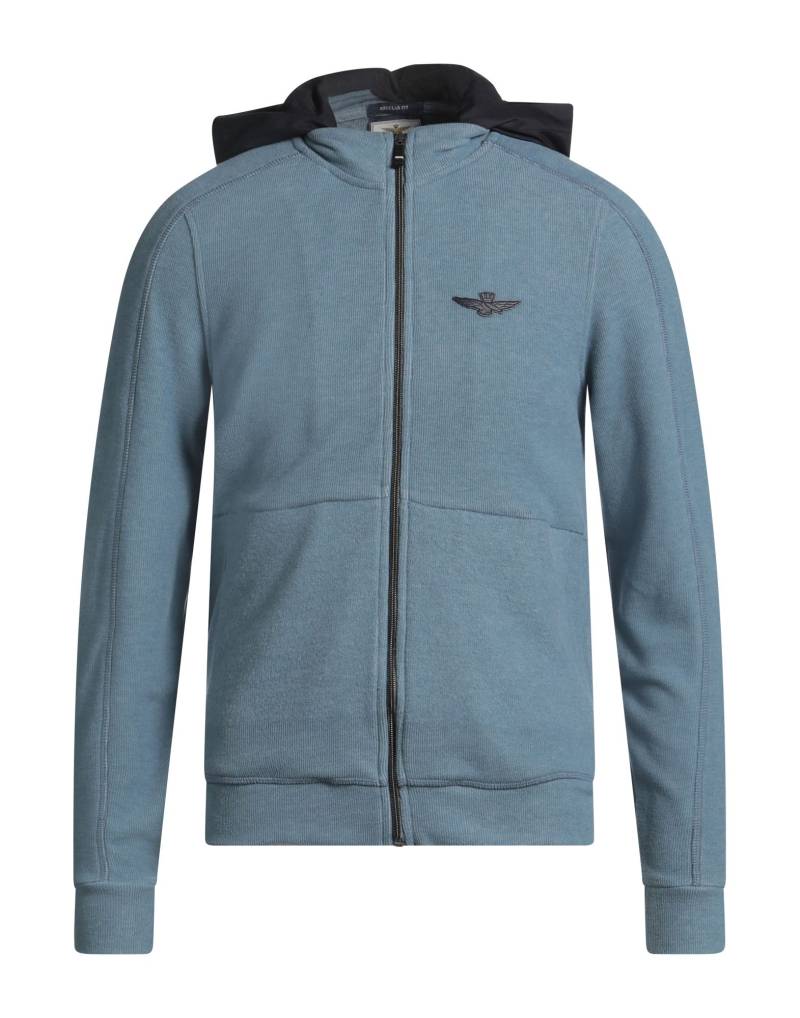 AERONAUTICA MILITARE Sweatshirt Herren Hellblau von AERONAUTICA MILITARE