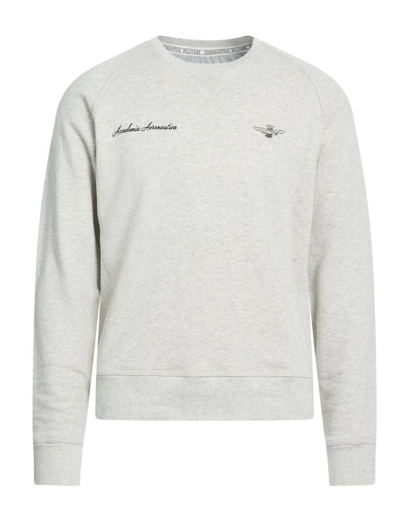 AERONAUTICA MILITARE Sweatshirt Herren Hellgrau von AERONAUTICA MILITARE