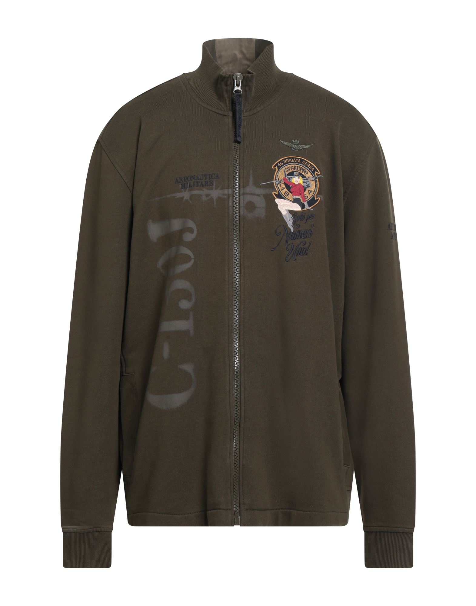 AERONAUTICA MILITARE Sweatshirt Herren Militärgrün AERONAUTICA MILITARE Sweatshirt Herren Militärgrün von AERONAUTICA MILITARE