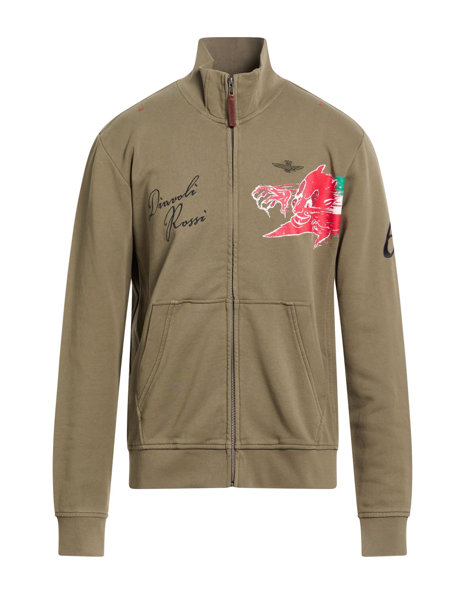 AERONAUTICA MILITARE Sweatshirt Herren Militärgrün von AERONAUTICA MILITARE