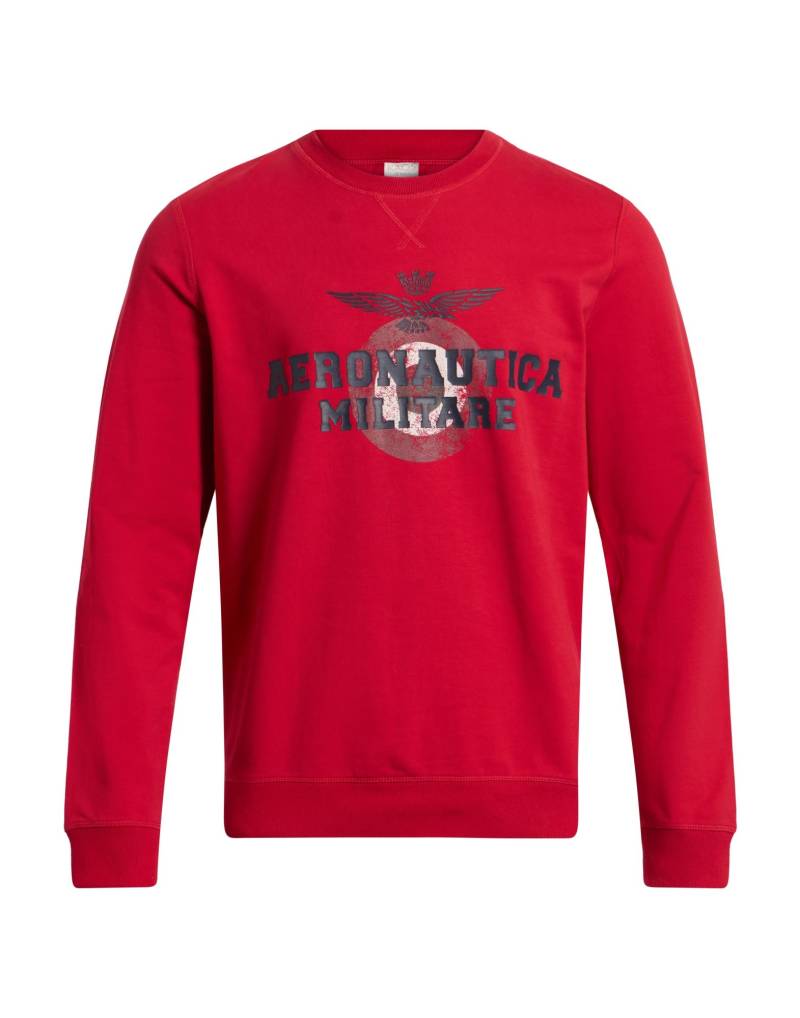 AERONAUTICA MILITARE Sweatshirt Herren Rot von AERONAUTICA MILITARE