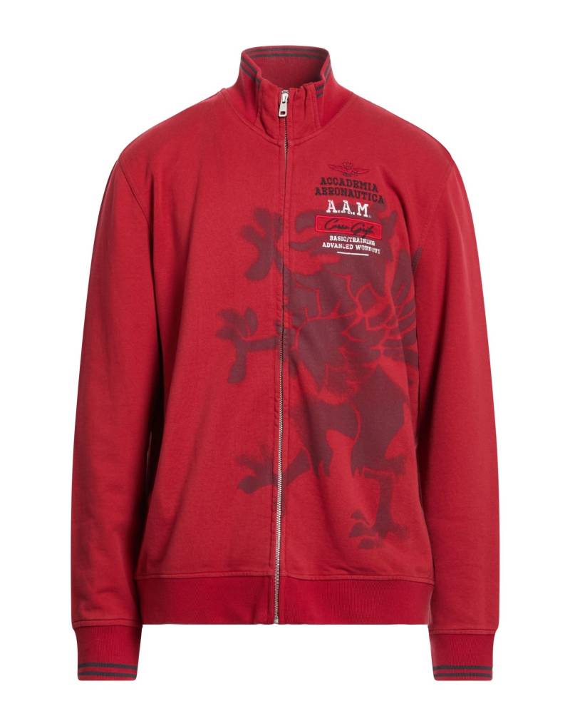 AERONAUTICA MILITARE Sweatshirt Herren Rot von AERONAUTICA MILITARE