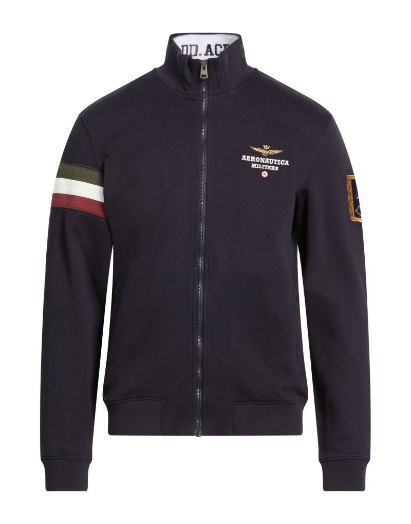 AERONAUTICA MILITARE Sweatshirt Herren Schwarz von AERONAUTICA MILITARE