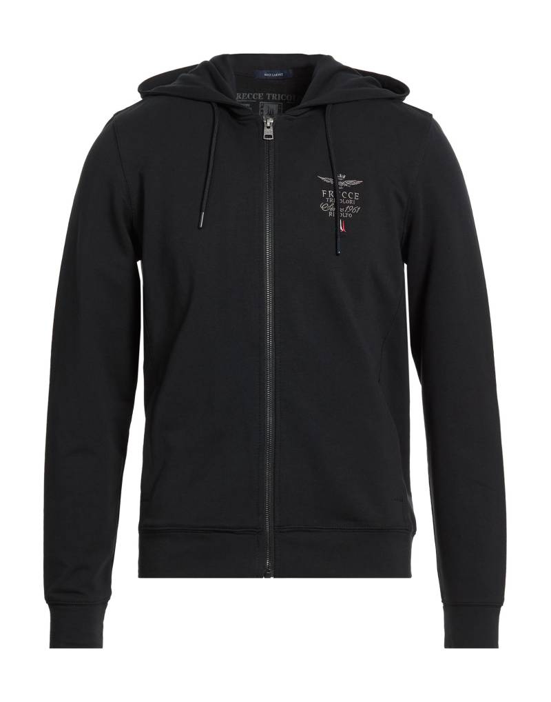 AERONAUTICA MILITARE Sweatshirt Herren Schwarz von AERONAUTICA MILITARE