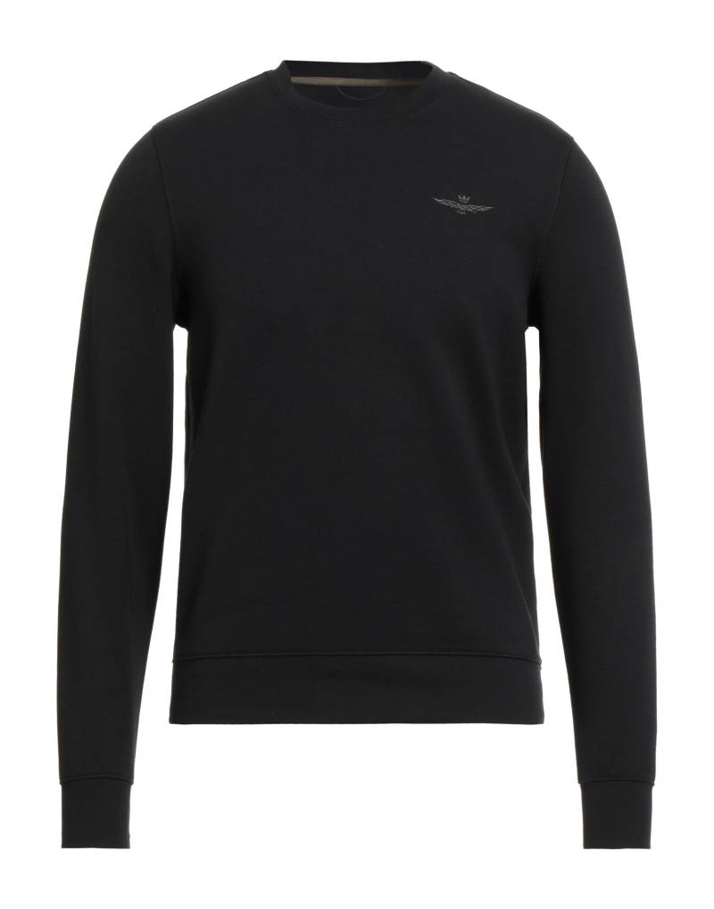 AERONAUTICA MILITARE Sweatshirt Herren Schwarz von AERONAUTICA MILITARE