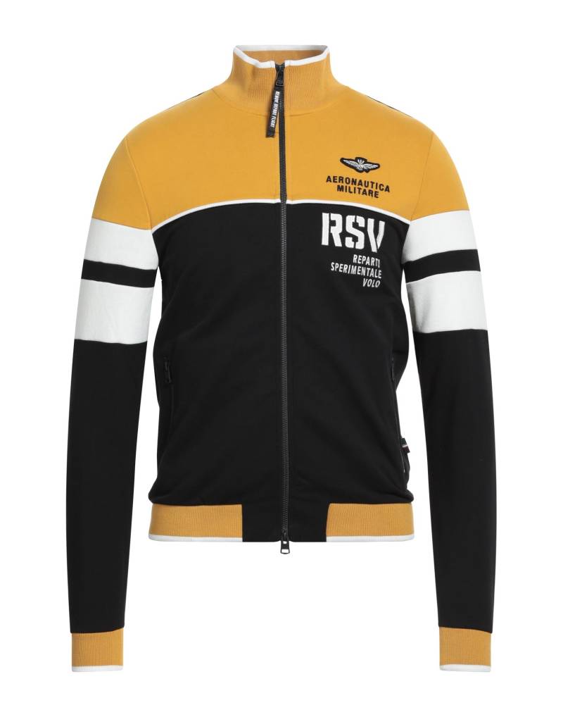 AERONAUTICA MILITARE Sweatshirt Herren Senf von AERONAUTICA MILITARE