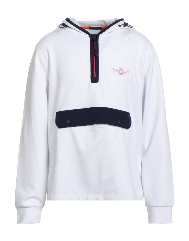 AERONAUTICA MILITARE Sweatshirt Herren Weiß von AERONAUTICA MILITARE