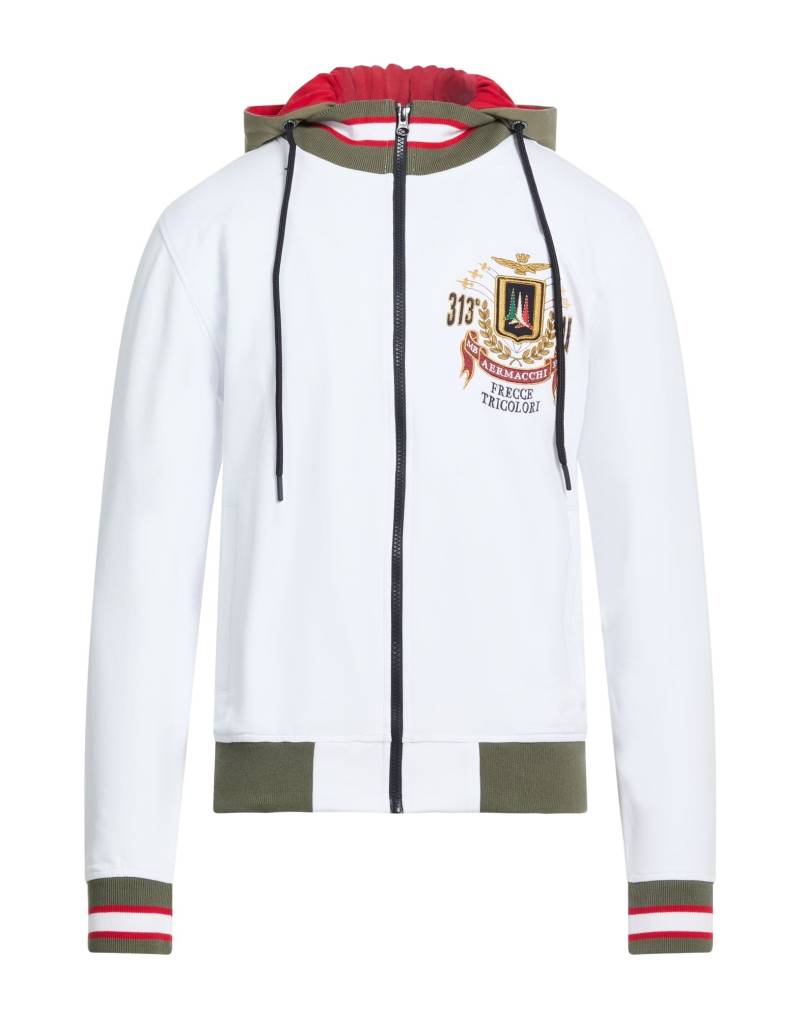 AERONAUTICA MILITARE Sweatshirt Herren Weiß von AERONAUTICA MILITARE