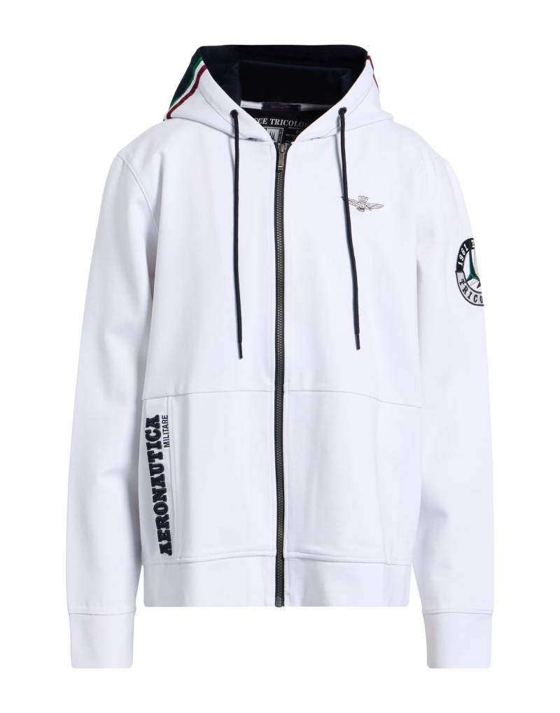 AERONAUTICA MILITARE Sweatshirt Herren Weiß von AERONAUTICA MILITARE